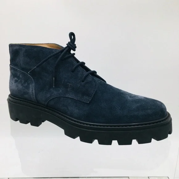 Tod’s - Suede Chukka Boots- Night- Men’s Size US 9 M